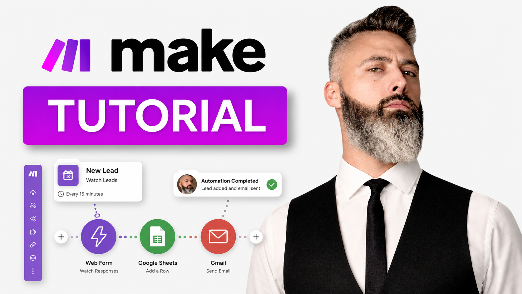 Automatización de marketing con Make.com: tu primer escenario paso a paso