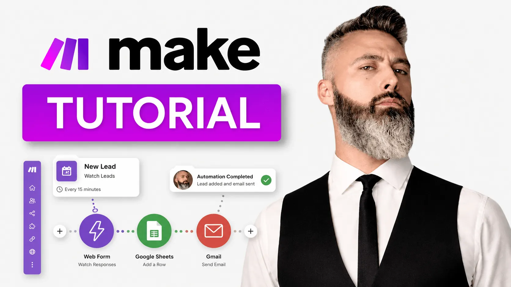 Tu primer escenario de automatización con Make.com