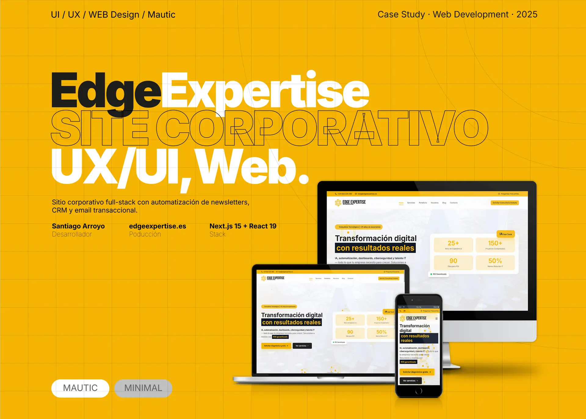 Diseño Web / EDGE EXPERTISE - Imagen 1